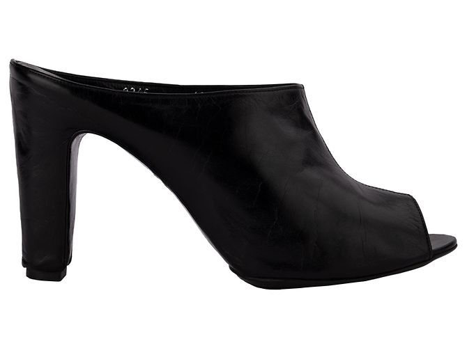 Autre Marque Mule in pelle Premiata Nero