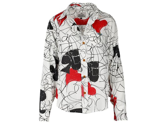 Camicia da pianista Vivienne Westwood Bianco