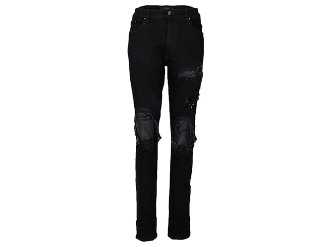 Amiri MX1 jeans Noir  ref.702823