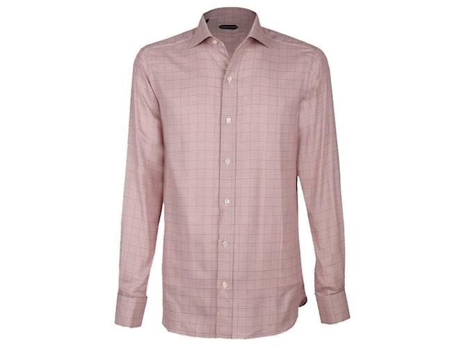 Tom Ford shirt Red Cotton  ref.702960