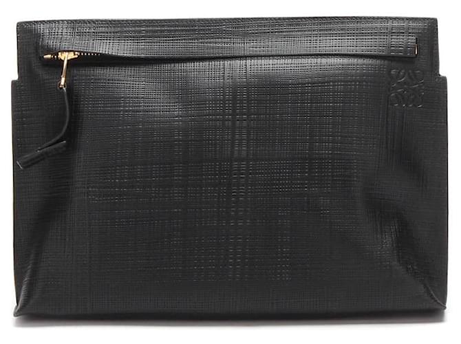 Loewe Textured Leather Clutch Pony-style calfskin  ref.703095