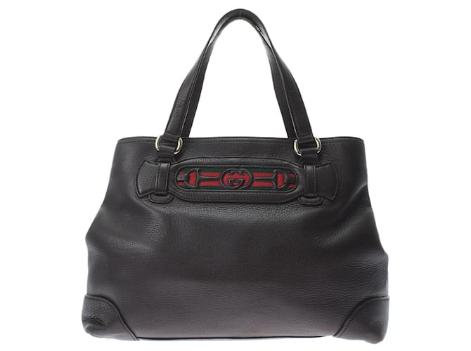 Gucci Guccissima Handbag Brown Leather  ref.703171