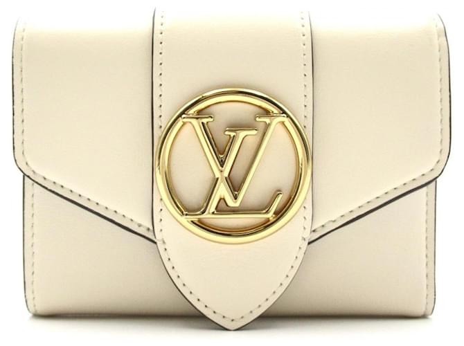 Louis Vuitton Pont 9 Carteira compacta Bezerro-como bezerro  ref.703213