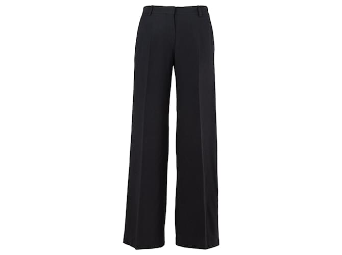 Miu Miu Black trousers Wool  ref.703259