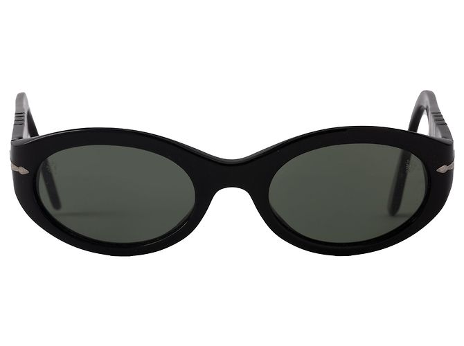 Persol Occhiali da sole rotondi Nero