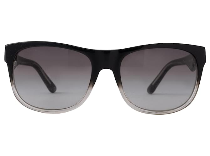 Prada Rectangular Sunglasses Black Acetate  ref.703327