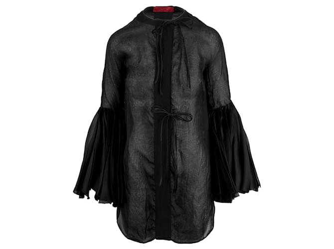 Autre Marque Shirt With Rouge Black Silk  ref.703330
