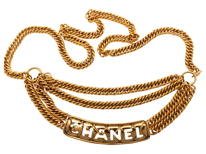 Chanel Multichain Belt Golden  ref.703535