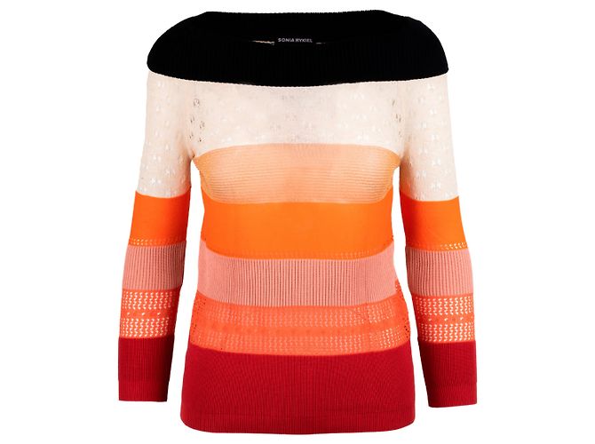 Sonia Rykiel Mehrfarbiger Pullover 