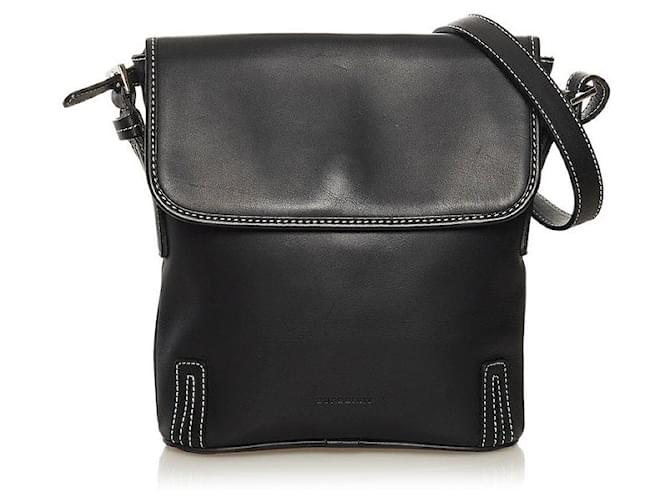 Burberry Leather Crossbody Bag Pony-style calfskin  ref.703587