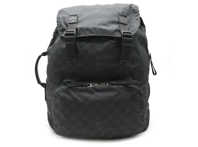 Louis Vuitton Aventurier Backpack Black Synthetic  ref.703633