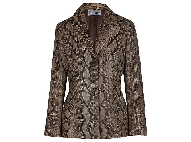 Gianfranco Ferré Python Blazer