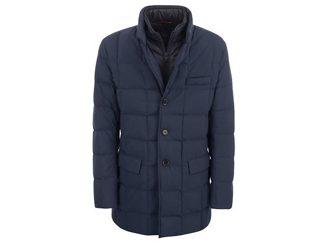 Tod's Long Double Fronted Down Jacket