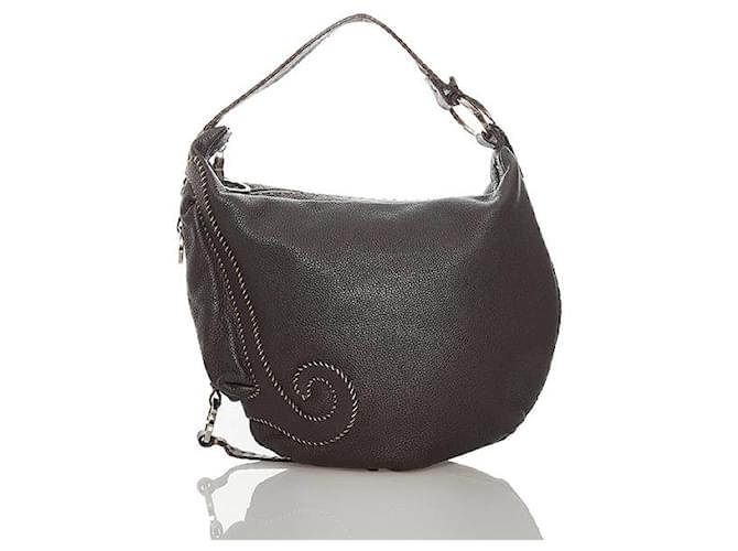 Fendi Selleria Shoulder Bag Pony-style calfskin  ref.703920