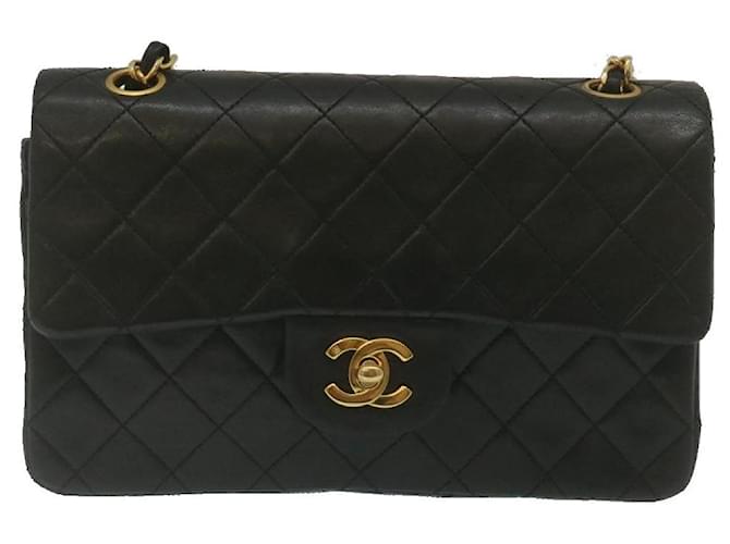 Chanel Timeless Black Leather  ref.703939