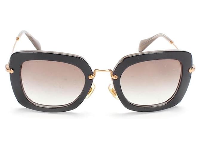 Miu Miu Oversized Tinted Sunglasses Resin  ref.703963