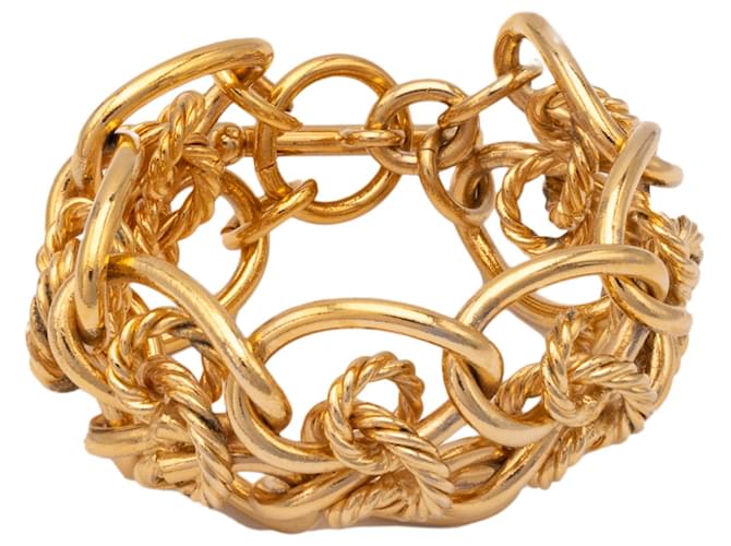 Autre Marque Collection Privée Chain Bracelet Golden  ref.704030
