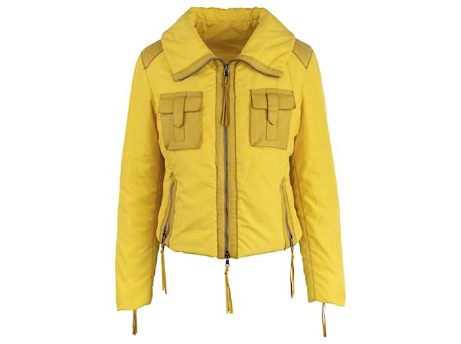 Autre Marque Yellow Down Jacket Polyester  ref.704101