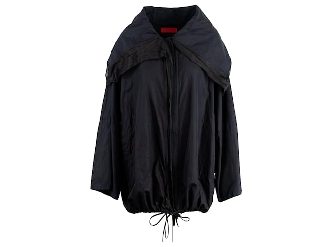 Autre Marque Silk Organza Jacket Black  ref.704113