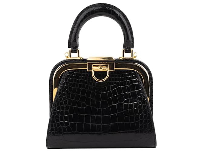 Christian Dior Mini Frame Bag Black  ref.704133