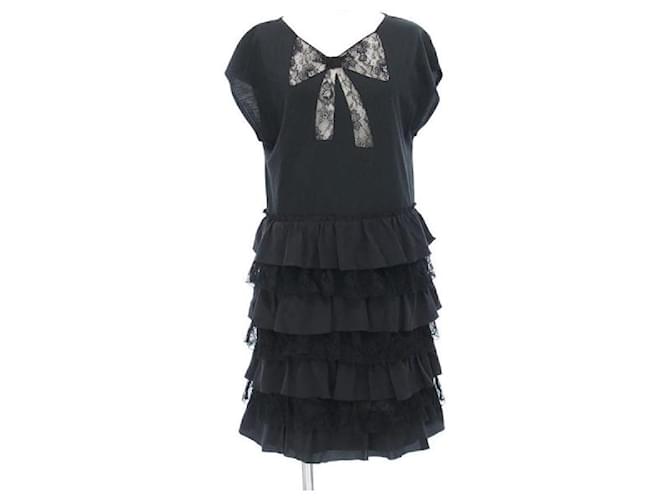 Miu Miu dress Black Cotton  ref.704436