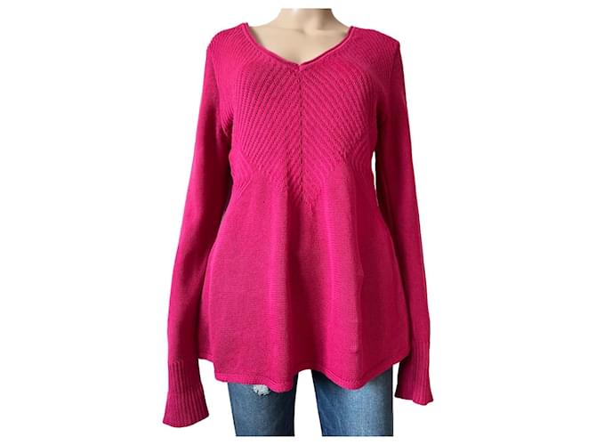 Calvin Klein Knitwear Pink Cotton  ref.704526