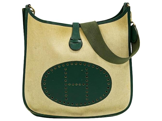 Hermès Evelyne Beige Cloth  ref.704529