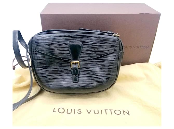 Louis Vuitton young lady Black Leather  ref.704577
