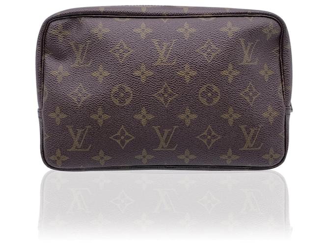 Vintage LOUIS VUITTON Monogram Trousse 23 Cosmetic Pouch Clutch Bag