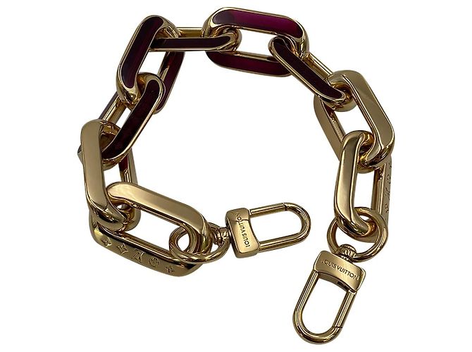 tracolla catena Louis Vuitton D'oro