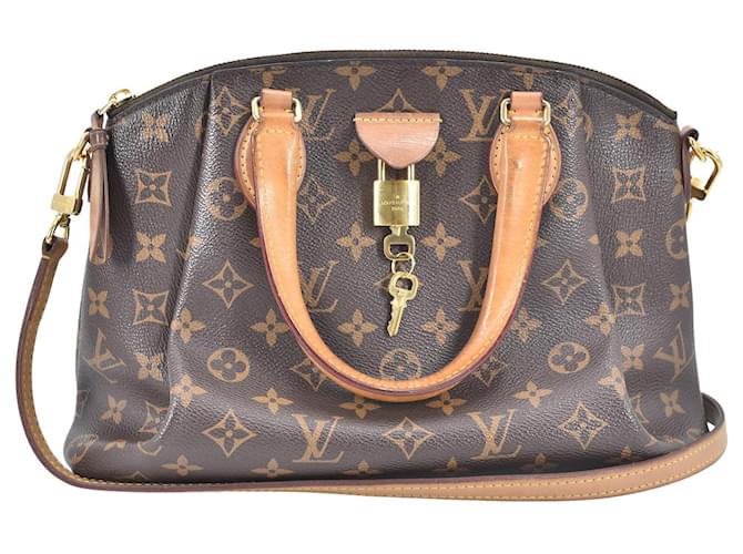 Louis Vuitton Louis Vuitton Rivoli monogram handbag Brown ref