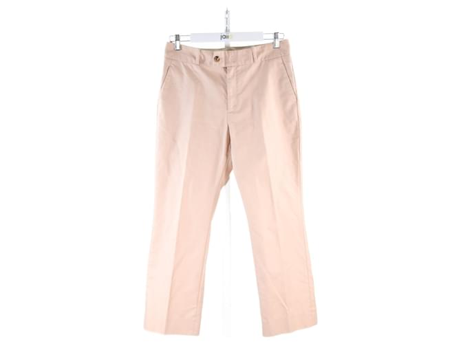 Soeur Sister Pants 40 Pink Cotton  ref.705583