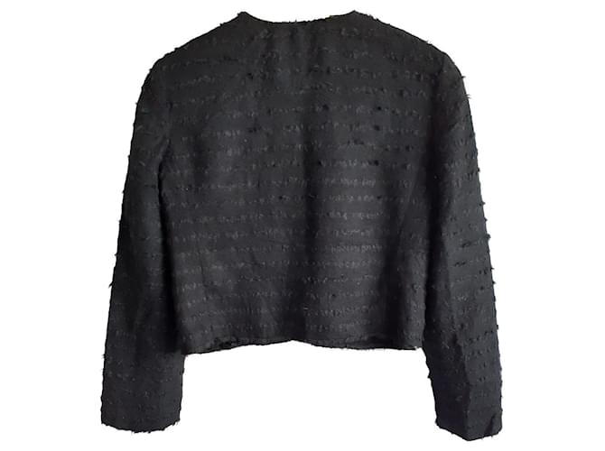 Dolce & Gabbana Jackets Black Silk Wool Mohair  ref.705717