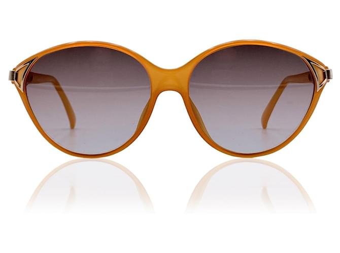 Christian Dior Lunettes de soleil vintage en acétate orange 2306 40 55/15 125MM Acetate  ref.706099