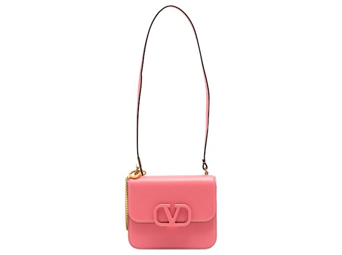 Valentino Garavani Pink Small VSling Top Handle Bag Valentino Garavani