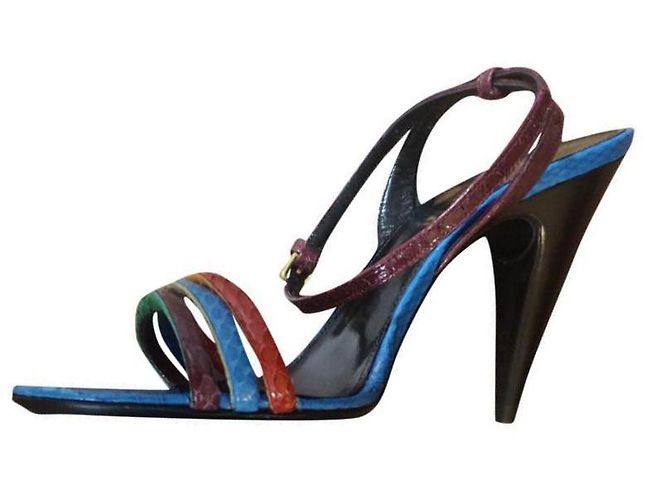 Saint Laurent multicoloured pumps Multiple colors