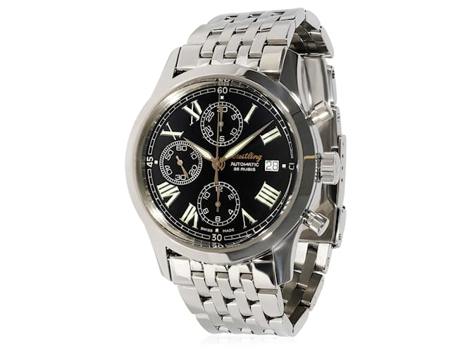 Breitling Navitimer Grand Premier A13024.1 Relógio masculino em aço inoxidável Cinza Metal  ref.706411