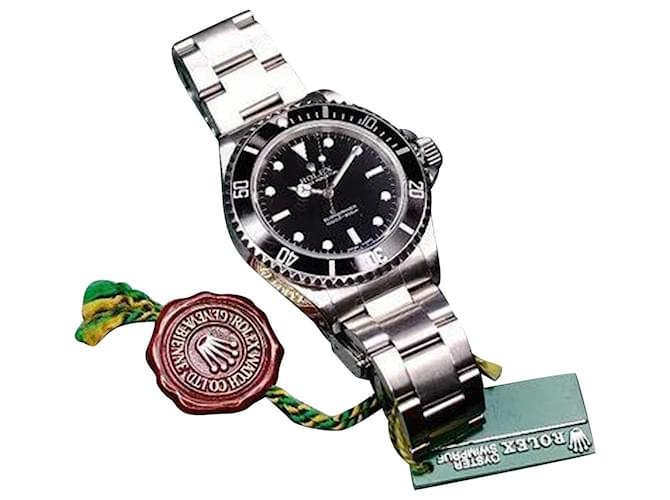 Rolex Submariner No Date cadran noir pour homme 14060m D série boîte d'origine et papiers Métal  ref.706419