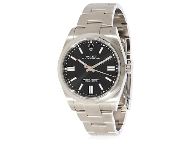 Rolex Oyster Perpetual 124300 Men's Watch In  Stainless Steel  Grey Metal  ref.706522