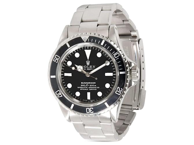 Rolex Vintage  Submariner 5512/5513 Men's Watch In Stainless Steel  Grey Metal  ref.706692