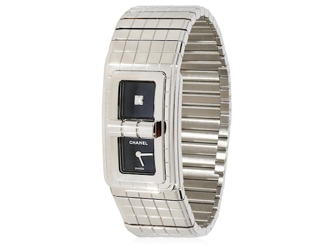 Chanel Code Coco H5144 Women's Watch In  Ss+ceramic  Grey Metal  ref.706704