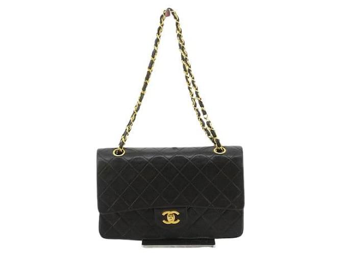 Chanel Timeless Black Leather  ref.706732