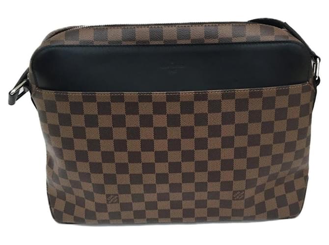 Louis Vuitton Naviglio Brown Cloth  ref.706736