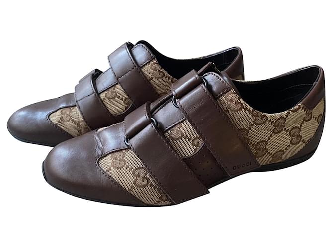 Gucci Sneakers. official size 36, Fits 37. Brown  ref.707426