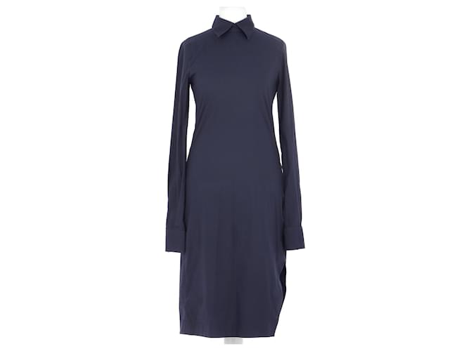 Céline robe Navy blue Cotton  ref.707440