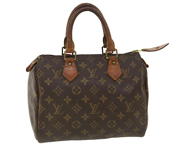 Louis Vuitton Monogram Speedy 25 Hand Bag M41528 LV Auth rd3282 Cloth  ref.707483