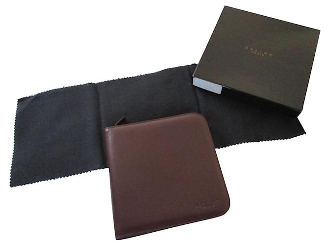 Céline CDpocket,chocolate leather. Brown  ref.707785