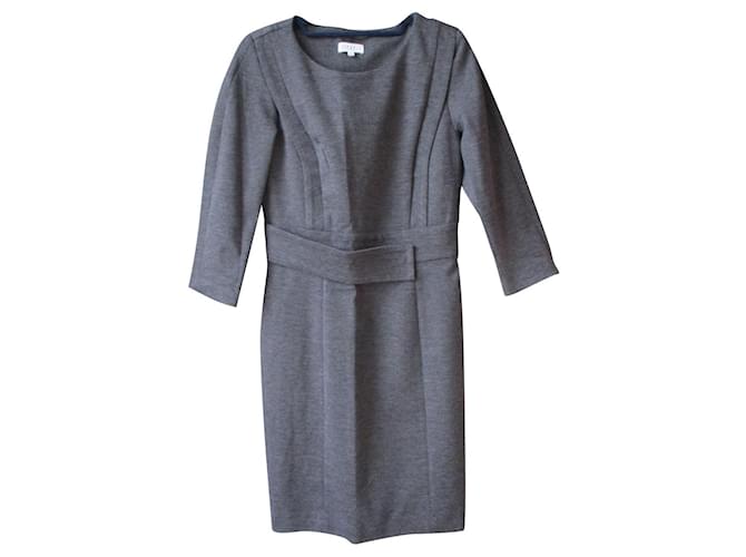 Claudie Pierlot Dresses Dark grey Polyester  ref.707787