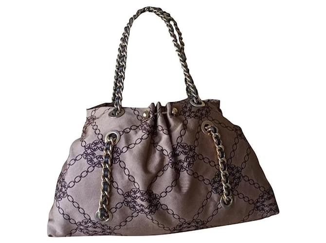 Emporio Armani baroque bag Multiple colors Leather Polyester Steel  ref.707798