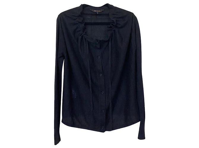 Giacca in lino nero Bcbg Max Azria Taglia S